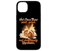 Custodia per iPhone 14 Plus Hot Cross Buns Sweet Spiced and Dangerously Repeatable