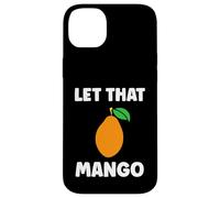 Custodia per iPhone 14 Plus Humor mangoes cute fruit minimalist simple let that mango
