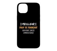Custodia per iPhone 14 Plus Humour Professeur de langue meilleur prof de français