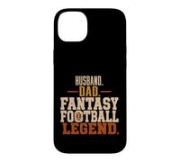 Custodia per iPhone 14 Plus Husband Dad Fantasy Football Legend Draft Sports Fan