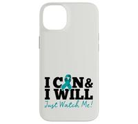 Custodia per iPhone 14 Plus I Can & I Will Beat Ovarian Cancer Warrior Just Watch Me