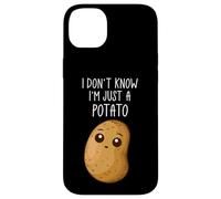 Custodia per iPhone 14 Plus I Don't Know I'm Just A Potato Funny Kawaii Potato Saying