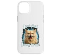 Custodia per iPhone 14 Plus I Got That Dawg In Me Cat Shirt Funny Angry Tabby Maine Coon