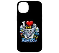 Custodia per iPhone 14 Plus I Heart The Swirl Funny Storm Chaser
