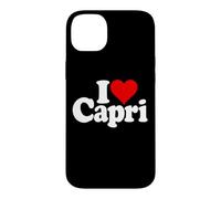 Custodia per iPhone 14 Plus I LOVE HEART CAPRI ITALIA CAMPANIA