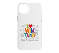 Custodia per iPhone 14 Plus I Love Wild Things Wildlife Nature Animal Lover