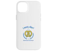 Custodia per iPhone 14 Plus I Need A Bier Thank God I'm German (Dichiarazione divertente sulla birra)