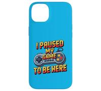 Custodia per iPhone 14 Plus I Paused My Game To Be Here Funny Video Game Controller