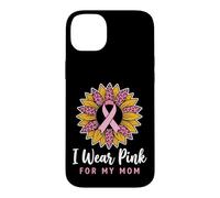 Custodia per iPhone 14 Plus I Wear Pink For My Mom Breast Cancer Awareness