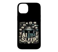Custodia per iPhone 14 Plus IA Ha Rubato Il Mio Sonno Divertente Prompt Engineer