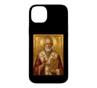 Custodia per iPhone 14 Plus Icona ortodossa di San Nicola di Myra