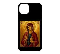 Custodia per iPhone 14 Plus Icona ortodossa di Santa Maria Maddalena