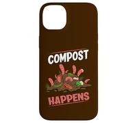 Custodia per iPhone 14 Plus Il compost accade - Divertente allevamento di lombrichi