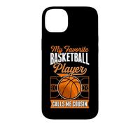 Custodia per iPhone 14 Plus Il mio giocatore di basket preferito mi chiama Cousin Matching