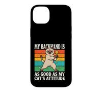 Custodia per iPhone 14 Plus Il mio rovescio è buono come l'atteggiamento dei miei gatti