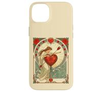Custodia per iPhone 14 Plus Il peso dell'amore Vintage Art Nouveau Romance