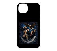 Custodia per iPhone 14 Plus Il presidente americano Lincoln Washington Reagan Patriotic Eagle