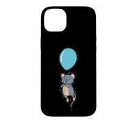 Custodia per iPhone 14 Plus Il topo si blocca sul palloncino