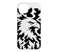 Custodia per iPhone 14 Plus Illusione ottica dell'aquila nascosta