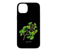 Custodia per iPhone 14 Plus Illustrazione della pianta del ginkgo biloba