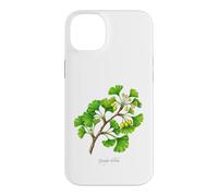 Custodia per iPhone 14 Plus Illustrazione della pianta del ginkgo biloba
