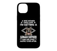Custodia per iPhone 14 Plus I'm Getting A German Shepherd Funny Dog Mom Puppy Lovers