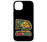 Custodia per iPhone 14 Plus Impariamo a conoscere Cinco De Mayo Funny Teacher Taco