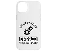 Custodia per iPhone 14 Plus Ingegnere del software IT Guy Sono il supporto tecnico non pagato della mia famiglia