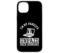 Custodia per iPhone 14 Plus Ingegnere del software IT Guy Sono il supporto tecnico non pagato della mia famiglia