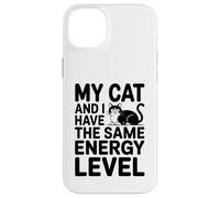 Custodia per iPhone 14 Plus Io e il mio CAT abbiamo lo stesso livello di energia - CAT lover