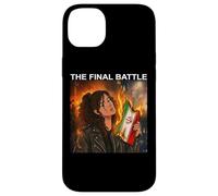 Custodia per iPhone 14 Plus Iran La Battaglia Finale Burning Flag