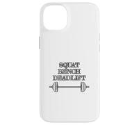 Custodia per iPhone 14 Plus Iron Discipline - Bilanciere da banco per squat