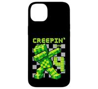Custodia per iPhone 14 Plus It's My 4th Birthday Boy Gamer Creepin' Into 4 Gamer Pixel