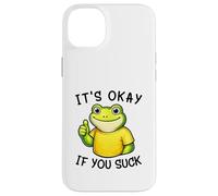 Custodia per iPhone 14 Plus It's Okay If You Suck Funny Silly Frog Meme Sarcastic Humor