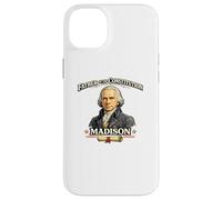 Custodia per iPhone 14 Plus James Madison Padre della Costituzione Padre Fondatore
