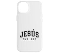 Custodia per iPhone 14 Plus Jesus Es El Re'y Cristiana Fe Religiosa Regalo