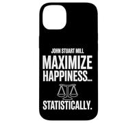 Custodia per iPhone 14 Plus John Stuart Mills massimizza la felicità... Statisticamente