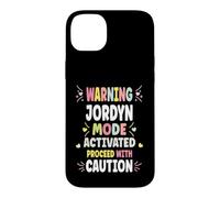 Custodia per iPhone 14 Plus JORDYN Personalized Women's Gift Custom JORDYN