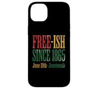 Custodia per iPhone 14 Plus Juneteenth Free-ish Since 1865 Freedom Day