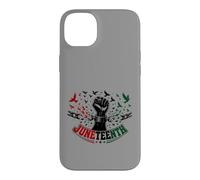 Custodia per iPhone 14 Plus Juneteenth Freedom Day Emancipation Fist