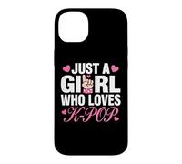 Custodia per iPhone 14 Plus Just A Girl Who Loves K-Pop