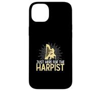 Custodia per iPhone 14 Plus Just Here For The Harpist divertente arpa che gioca per un arpista