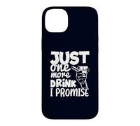 Custodia per iPhone 14 Plus Just One More Drink I Promise Funny Whisky Party Lovers
