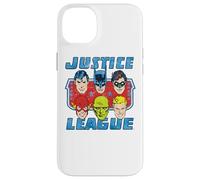 Custodia per iPhone 14 Plus Justice League Faces of Justice
