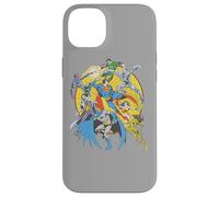 Custodia per iPhone 14 Plus Justice League Spin Circle Fight