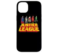 Custodia per iPhone 14 Plus Justice League Standing Above