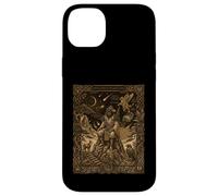 Custodia per iPhone 14 Plus Karasu Tengu Tarocchi Mito celeste Yokai