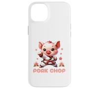 Custodia per iPhone 14 Plus Karate Cute Pork Chop Funny Karate Pun Pig Martial Arts