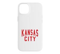 Custodia per iPhone 14 Plus Kc Rosso e Nero Kansas City Old School Throwback