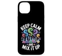 Custodia per iPhone 14 Plus Keep Calm Science Lab Esperimento Chimica